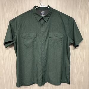 Men’s Croft & Barrow Quick-Dry Shirt - Green - Size 2XL